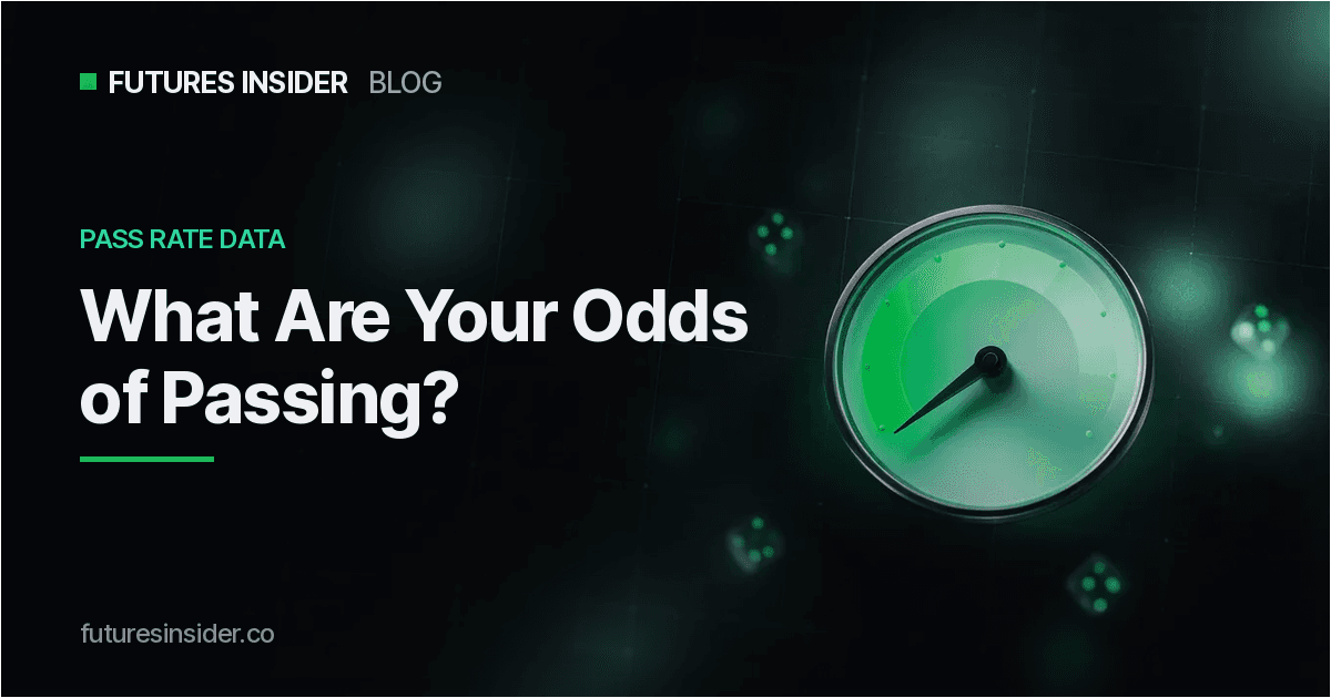 Prop Firm Pass Rates: What Are Your Real Odds of Getting Funded? cover art on the Futures Insider dark green theme